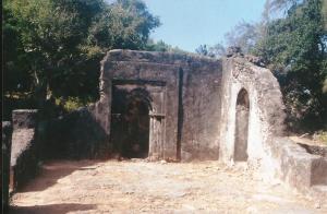 one of the mosques at the ruins